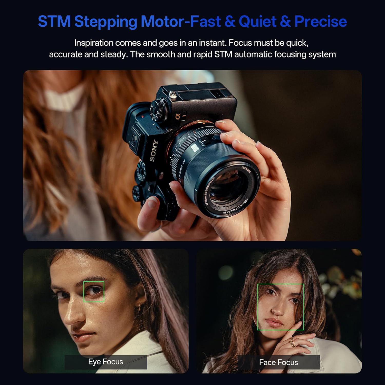 VILTROX AF 85mm F2.0 EVO FE Full Frame Lens for Sony E Mount, 85mm f/2.0 Auto Focus Portrait Prime Lens Compatible with Sony a7RIV a9 a7RII a7RIII a7III a7C FX3 ZVE1 A1 a6600 a6700 a6400 ZV-E10