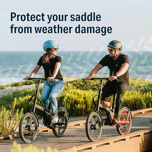 Miniatura 17 de Bikeroo - Cojín de asiento de bicicleta, funda acolchada de gel para asiento de bicicleta, compatible con Peloton, ajustable para hombres y mujeres