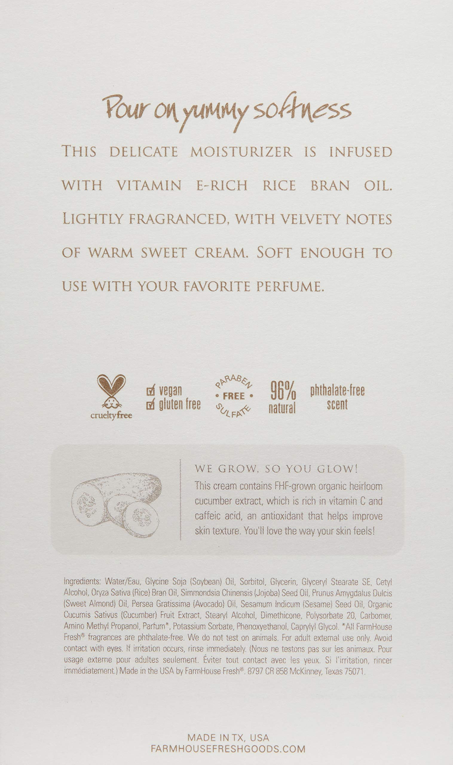 FarmHouse Fresh Sweet Cream Body Milk