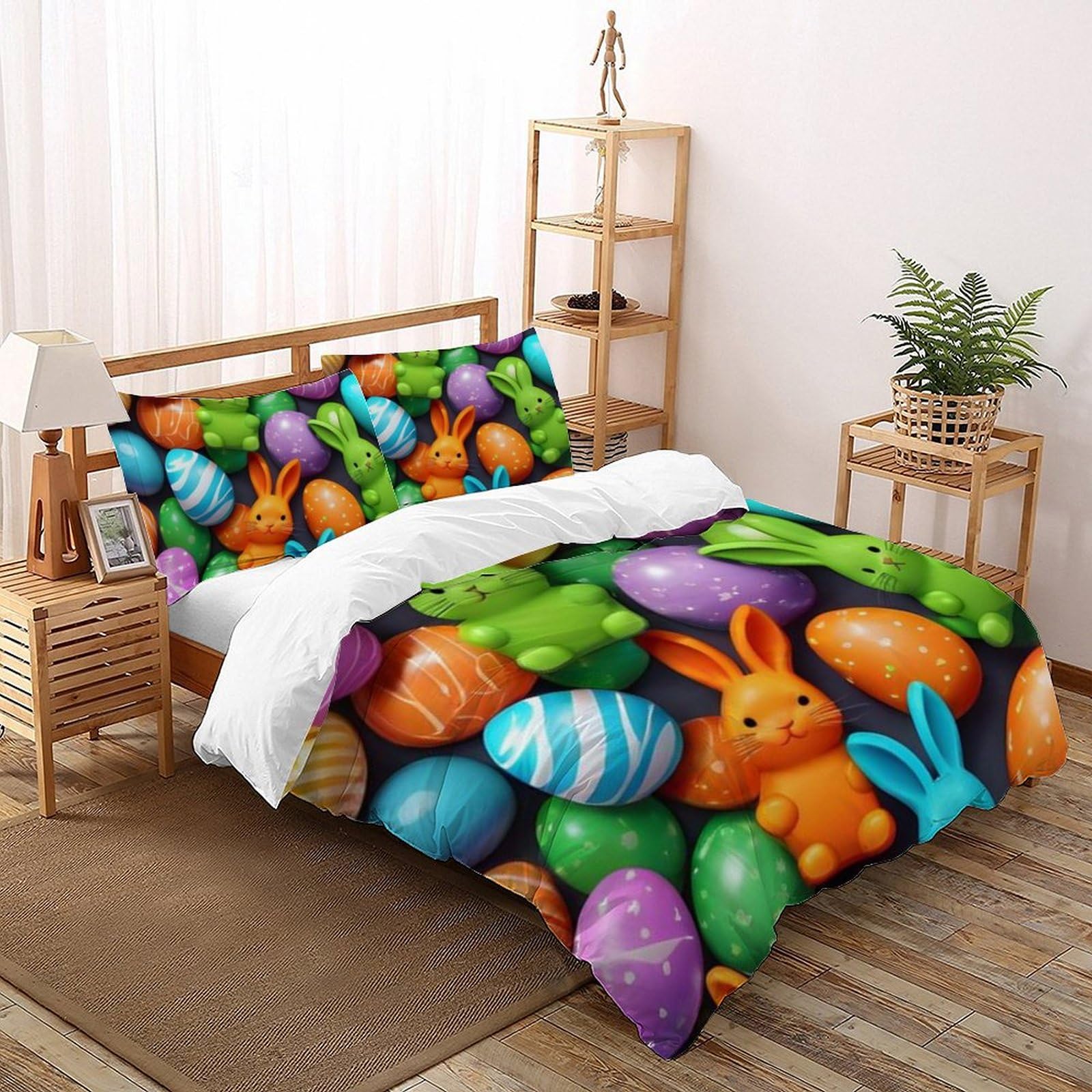 Parure de lit animaux fantastiques pour décorer une chambre de fille ado