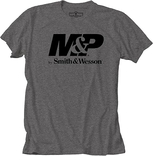 Smith & Wesson M&P - Camiseta de manga corta con logotipo para hombre