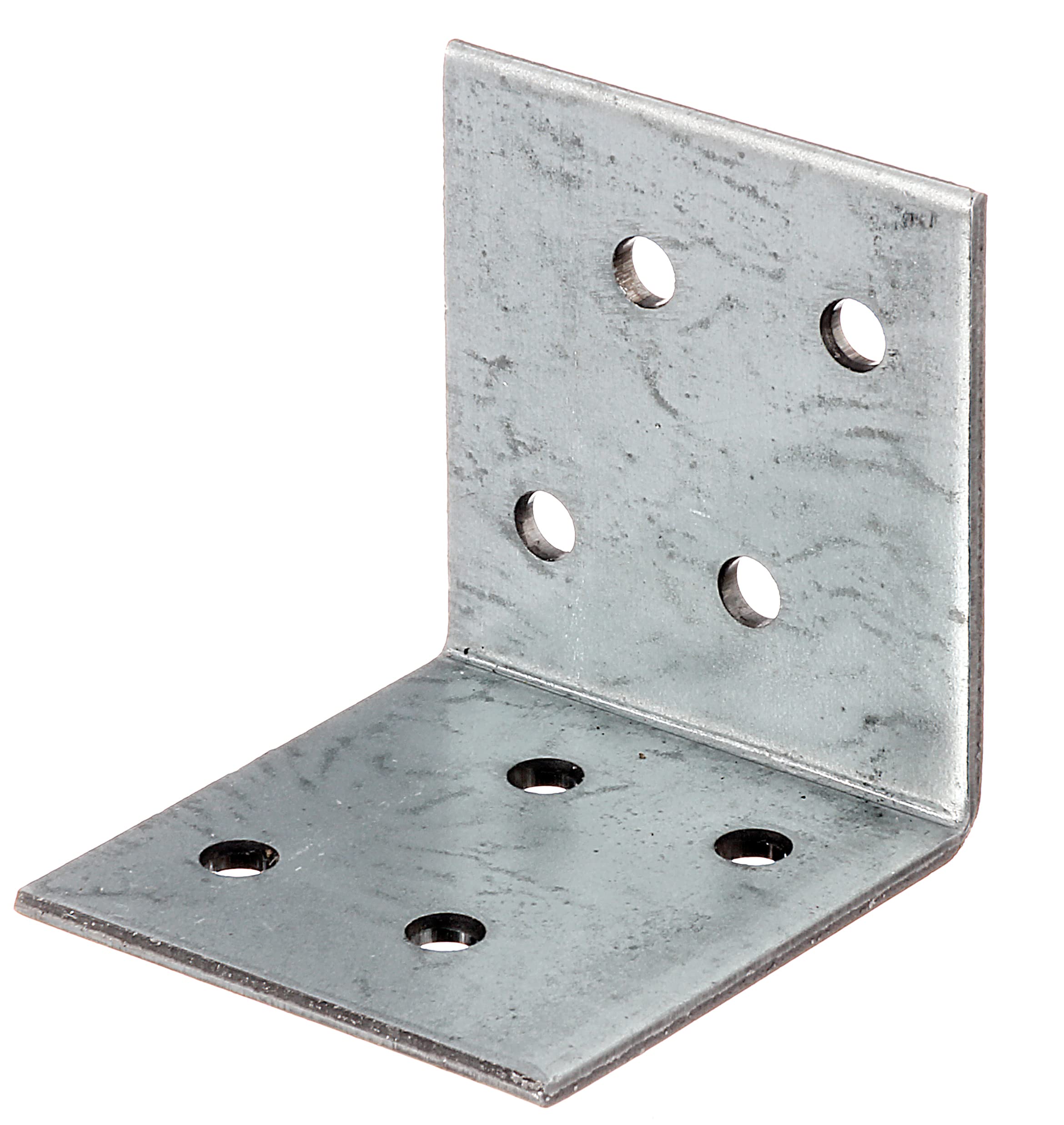 Alberts Steel 341800 Angle Connector | Sendzimir Galvanised | 40 X 40 X 40 Mm | Set Of 50