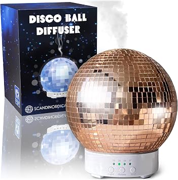 Disco Ball Diffuser - Original Rotating Disco Diffuser Rose Gold