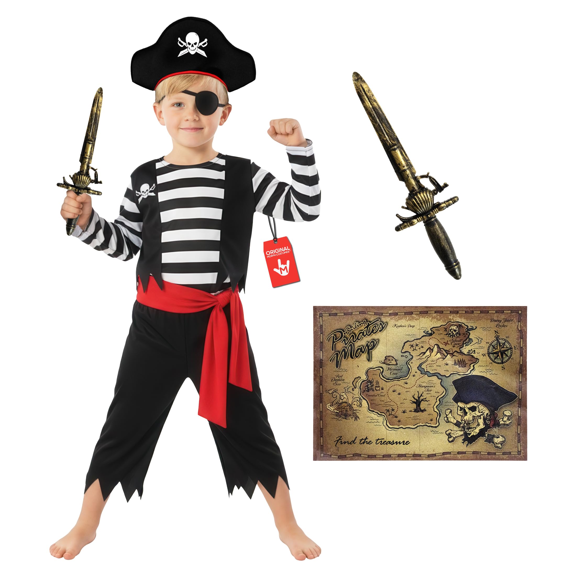 Morph Pirate Costume Kids, Boys Pirate Costume, Halloween Costumes For Kids, Boy Halloween Costumes