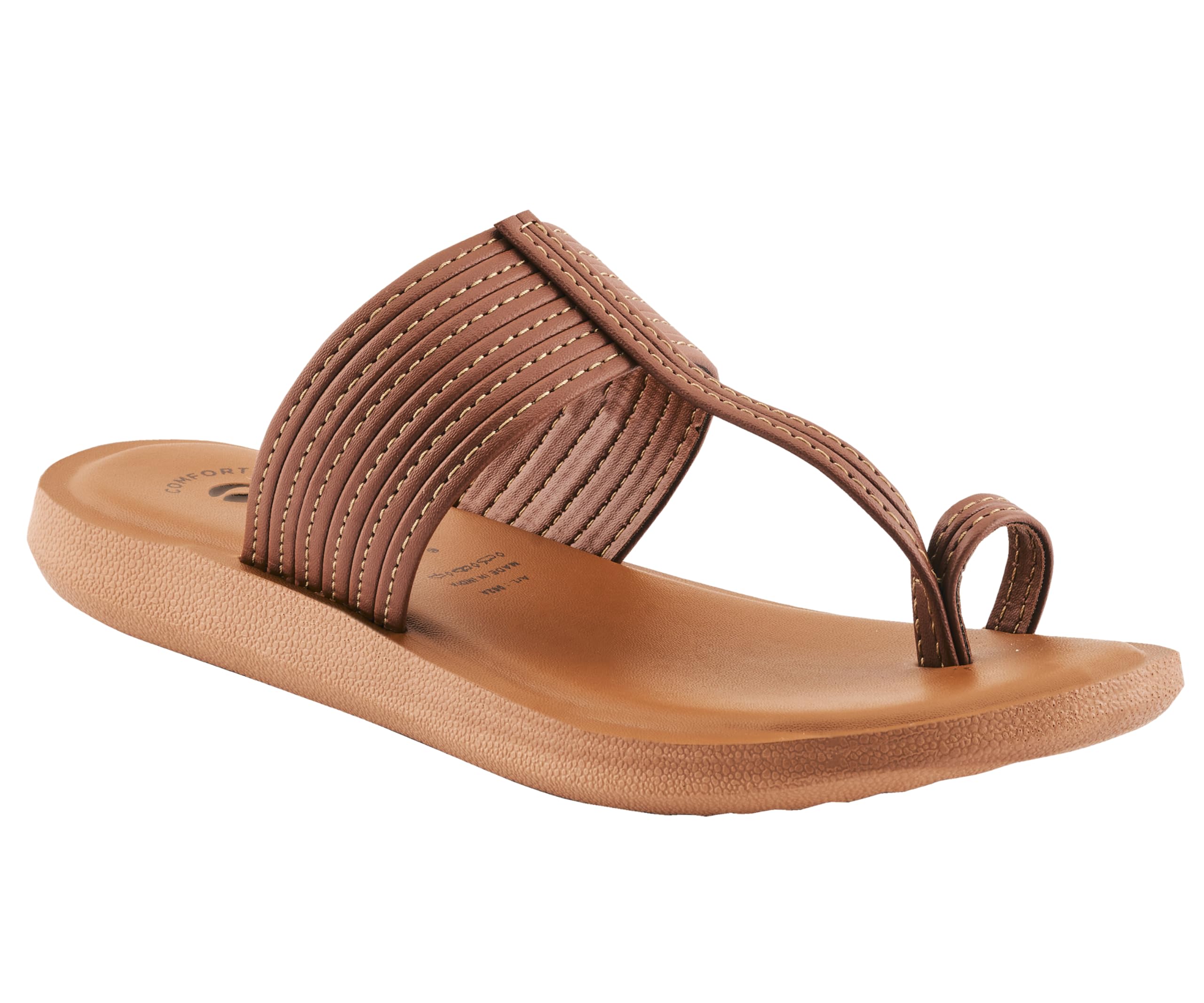 aeroblu Women's Ethnic Flat Slip-on Slippers | Cushioned Footbed | Water resistant | Anti Skid| Lightweight-picture-14
