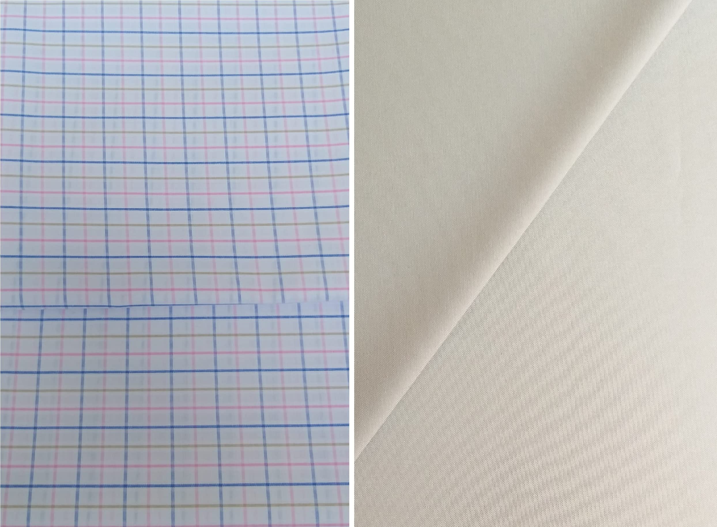 Pri & Su CottLinns Combo fo Cotton Checkered Shirt Fabric 70000434 & Trouser 90009-image-4