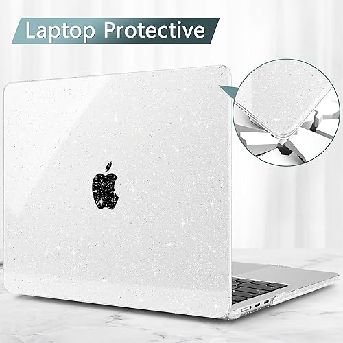 Miniatura 6 de Mektron Funda para MacBook Air de 15 pulgadas 2024 M3 A3114 2023 M2 A2941 con pantalla de retina líquida de 15.3 pulgadas y cubierta de
