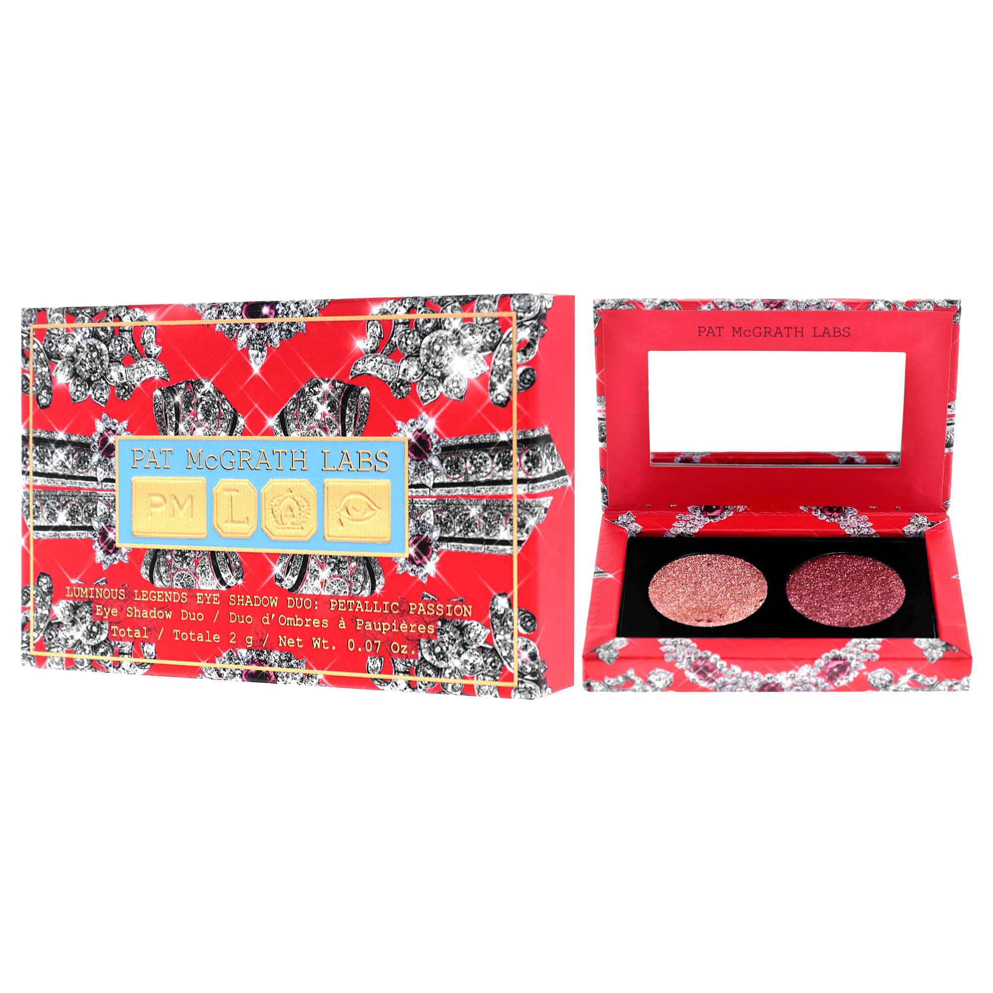 Amazon.com : Luminous Legends Eye Shadow Duo - Petallic Passion by