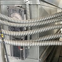 Vista 7 de Maxxima 1/2 pulg. x 25 pies Conducto flexible de acero galvanizado, Greenfield Electrical, rollo de 25 pies