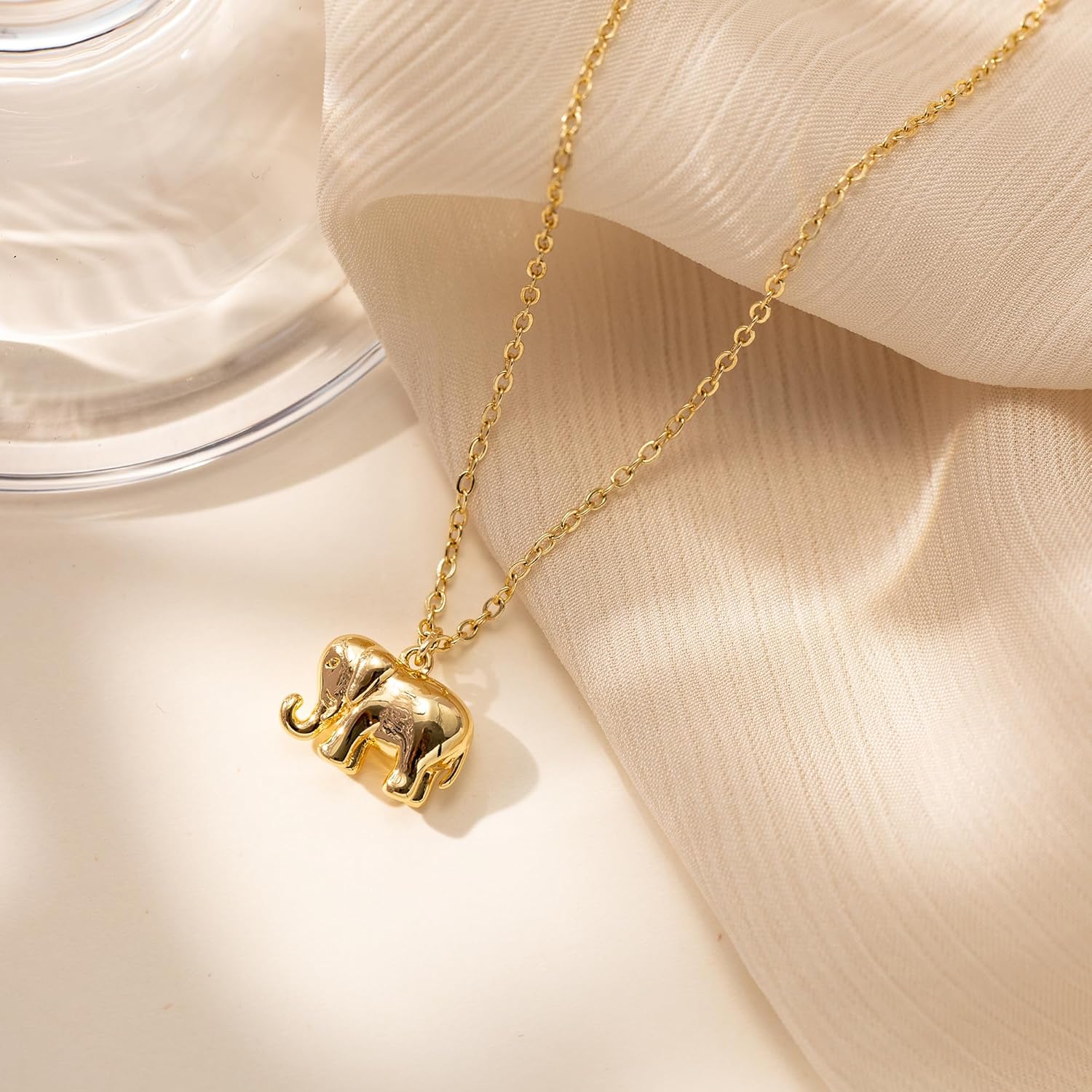 Gold Necklace for Women-14k Gold Plated Infinity Necklace Star Of David Necklace Evil Eye Cross Pendants Heart Dainty Gold Necklace For Women - Image 9