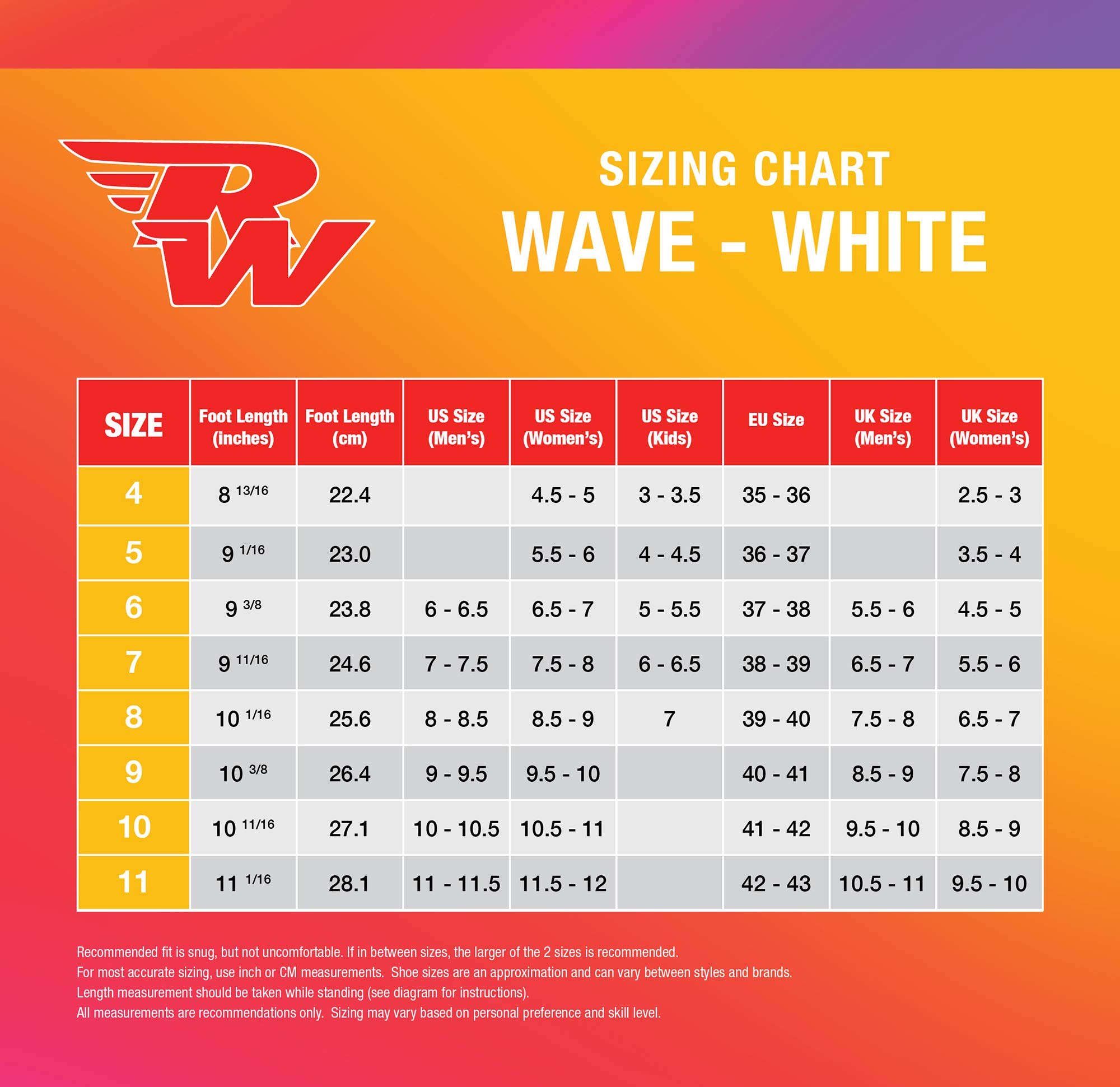 Riedell RW Wave Roller Skate - Quad Roller Skates for Indoor/Outdoor | White | Size 7