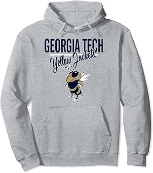 Amazon.com : Georgia Tech Yellow Jackets Mascot Gray