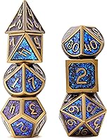 Vista 30 de Resin Cat Head DND Dice, Sharp Edge Dungeons and Dragons Polyhedron Game Dice Set for Role Playing Games RPG Explorer Magic, Holiday Birthday Gifts