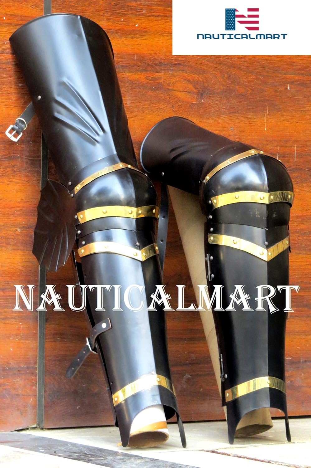 NauticalMart Medieval Steel Knight Leg Armor