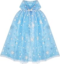 XEPST Princess Cloak Girl Costume with Hood Princess Cloak Accessory Shawl Cape Girls Halloween Costume