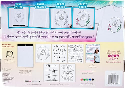 Miniatura 5 de Tulip Camiseta DIY Led Board & Designs Diseño de tela, Multi