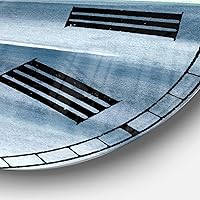 Vista 3 de Indigo Dawn' - Reloj de pared para el hogar, dormitorio, baño, oficina, sala de estar