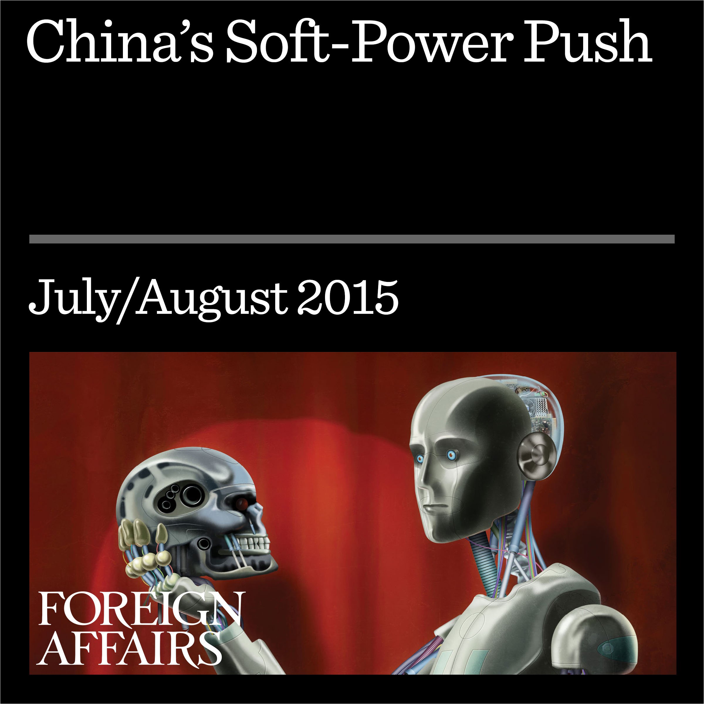 China’s Soft-Power Push