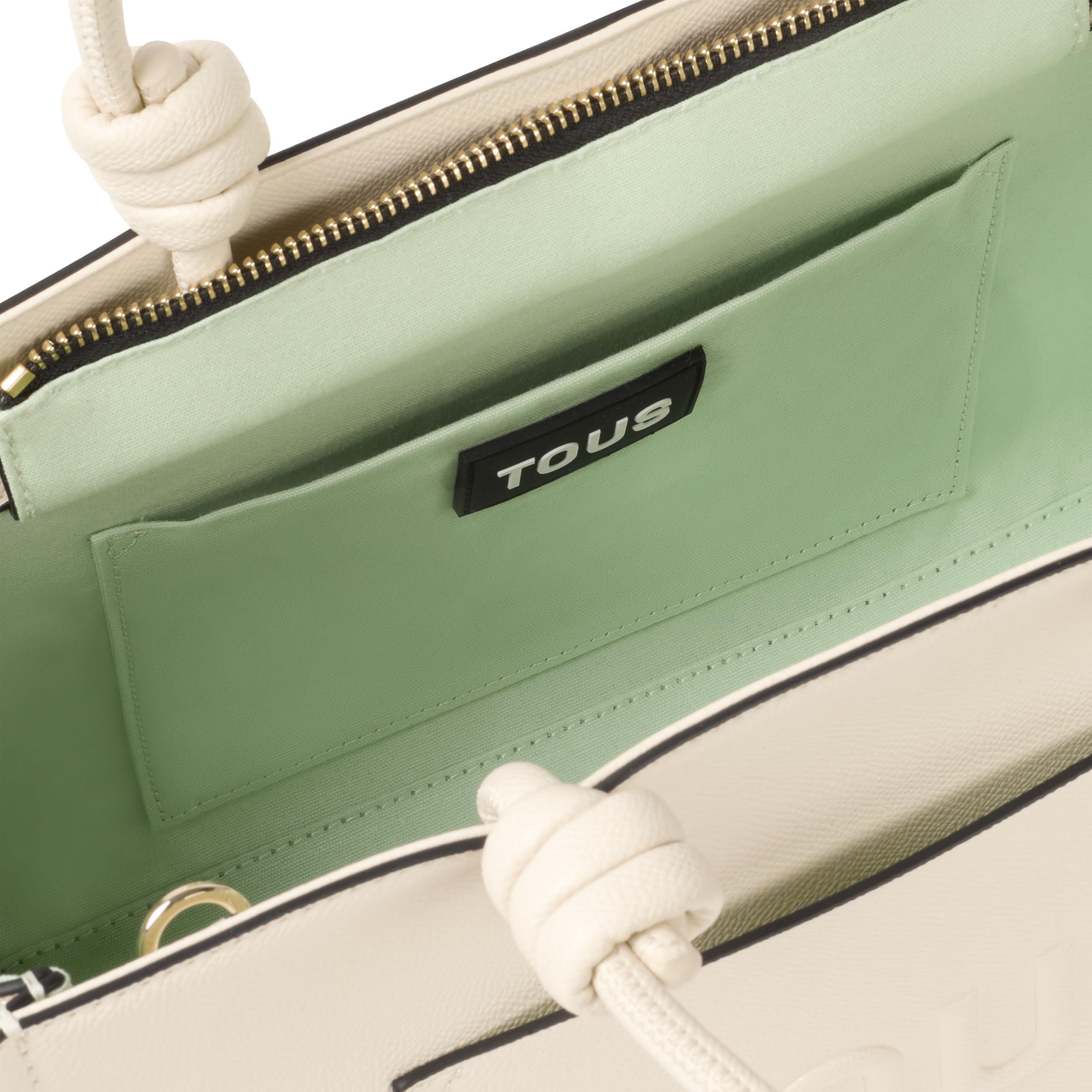 TOUS Shopper Średni Amaya Beżowy La Rue Beige