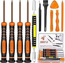 【JOREST】 PS5 PS4 PS3 Xbox One/360用清掃 修理工具セット、セット 分解キット、xbox /PS コントローラー用 、t6 t8 t10 トルクスドライバーとプラスドライバー