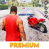 Open World Bike Gangster Simulator Game - Premium