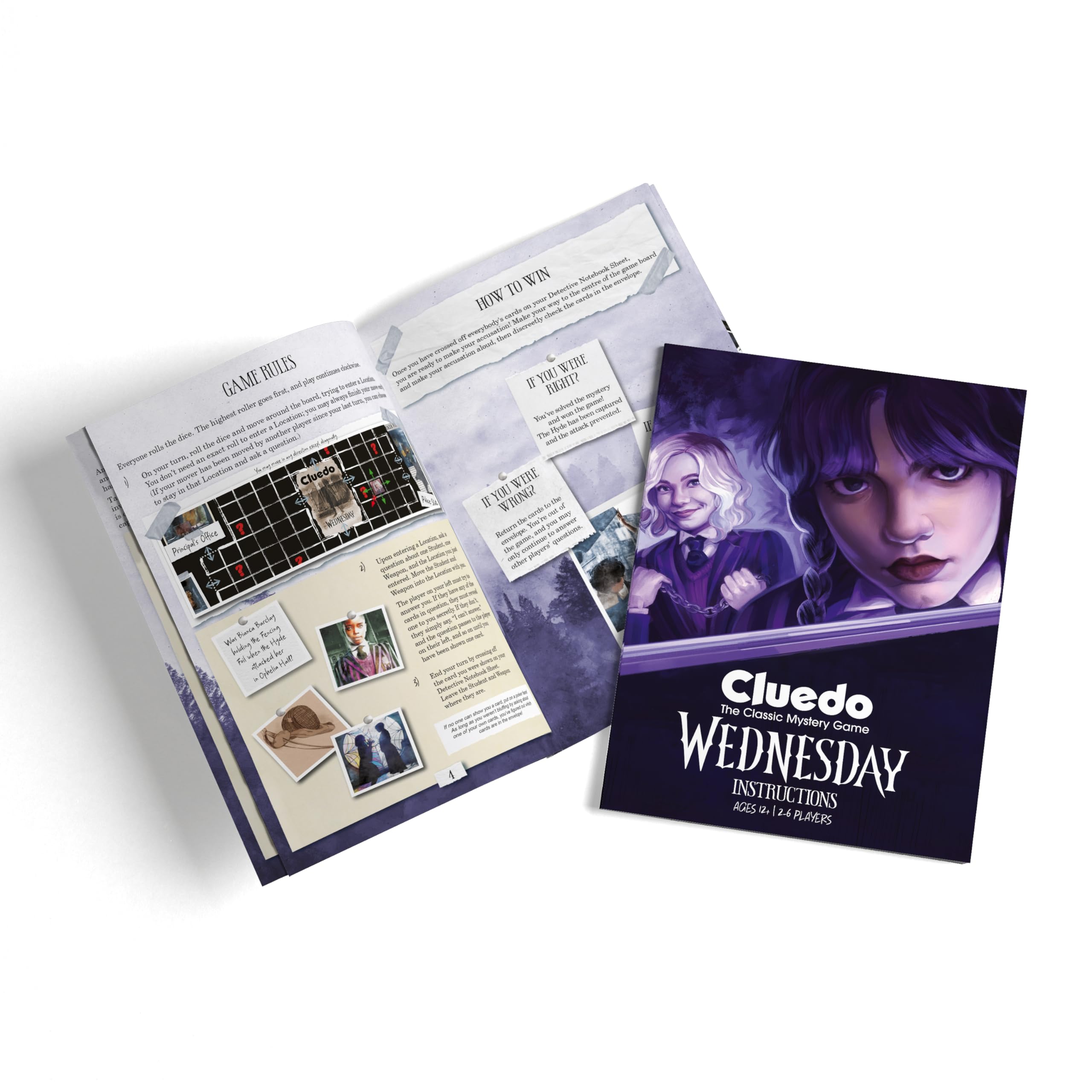 Winning Moves Cluedo Wednesday - Gioco da tavolo misterioso detective a partire dai 12 anni