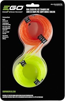 EGO POWER+ 095 Dual Color Pre-Cut Trimmer Line for 15 String Trimmers - AL2420PD