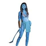 womens Neytiri Costume&comma; Deluxe Official Disney Avatar Costume Outfit&comma; Adult Size
