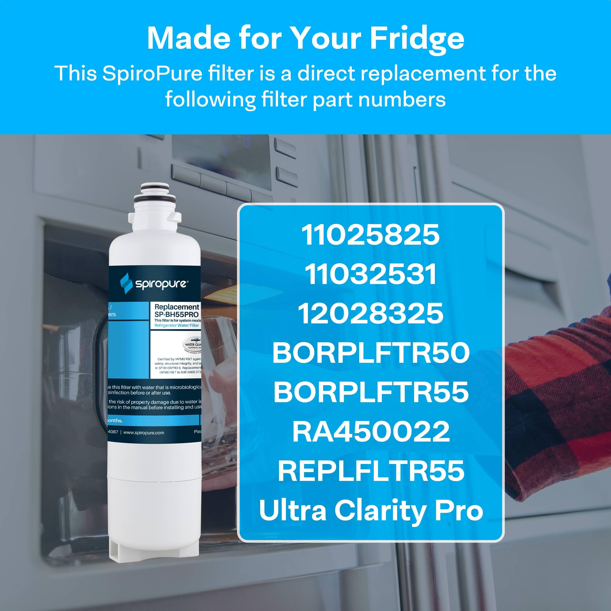 Amazon.com: SpiroPure SP-BH55PRO NSF Water Filter Compatible for