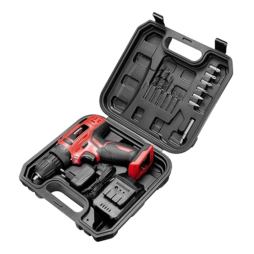 Furadeira e Parafusadeira Bateria 12V Mondial