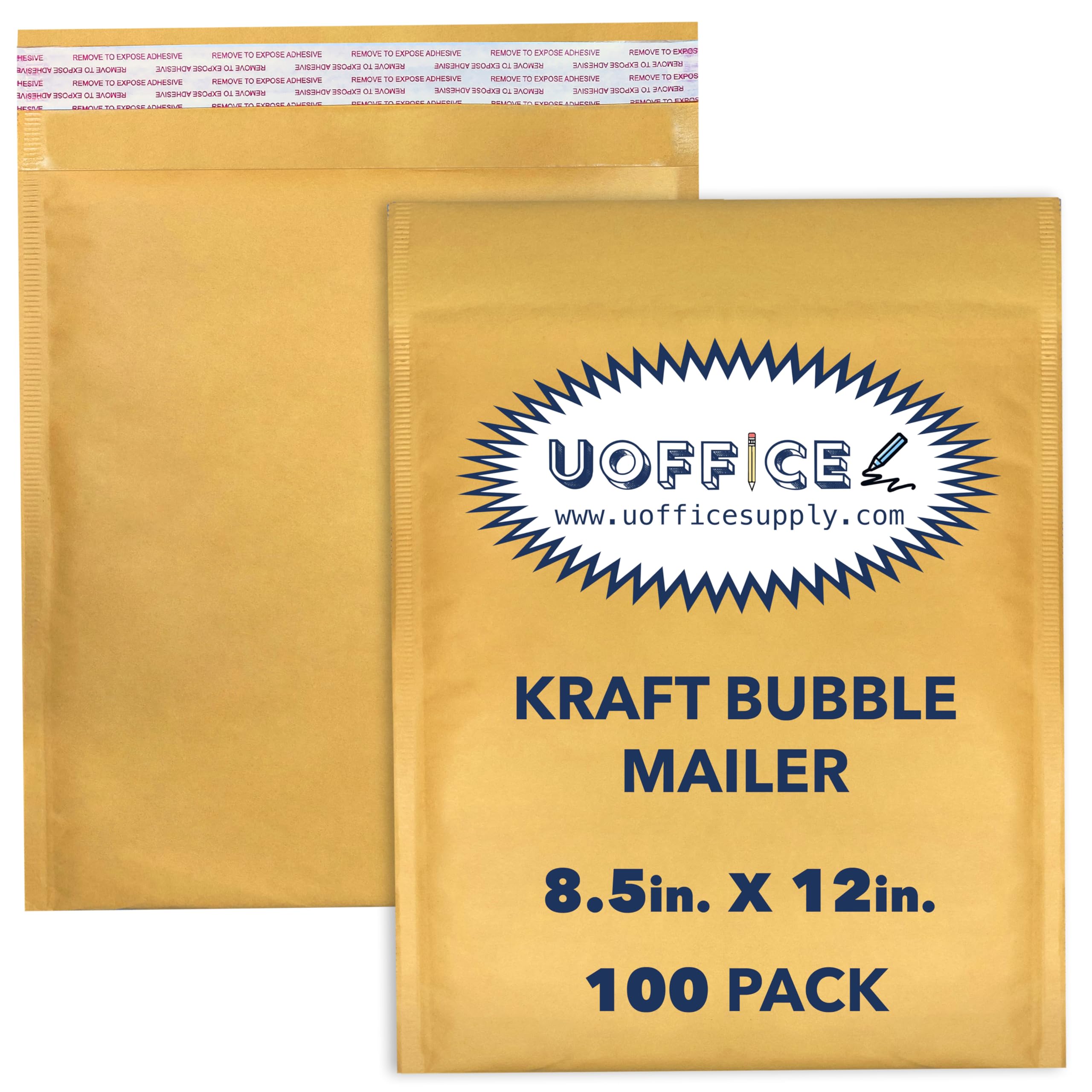 Kraft koperty bąbelkowe (#2 - 21,5 x 30 cm, 100)