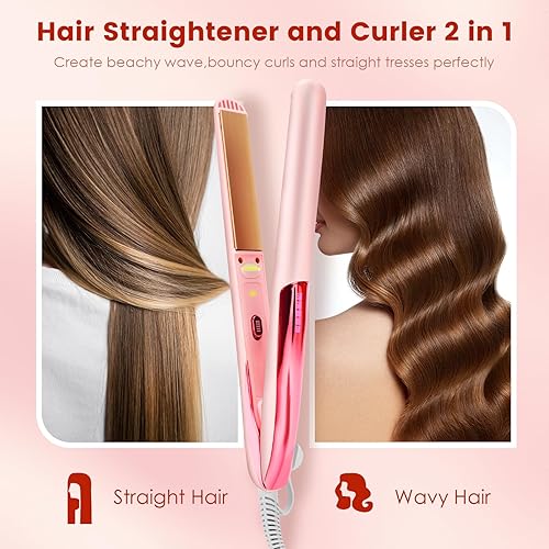 Miniatura 2 de Plancha para rizar y rizar el pelo para rizar, rizar o alisar