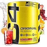 C4 Original Pre Workout Powder Fruit Punch - Vitamin C for Immune Support - Sugar Free Preworkout Energy for Men & Women - 150mg Caffeine + Beta Alanine + Creatine - 60 Servings