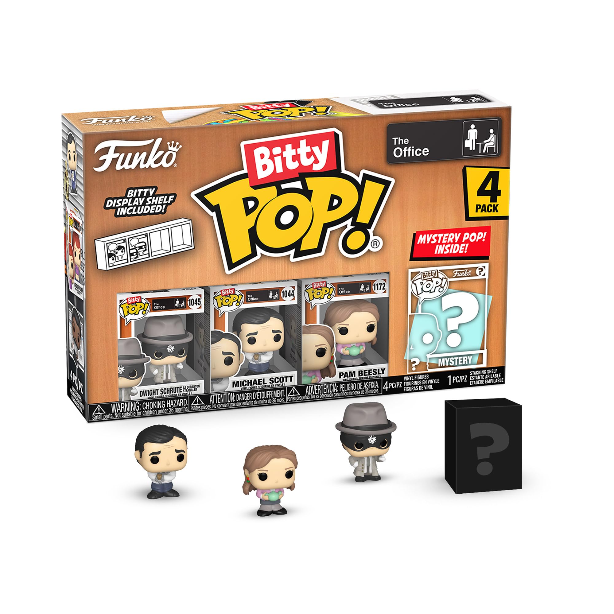 Funko Pop! The Office Dwight The Strangler Bitty Vinyl Figure (Pack of 4)
