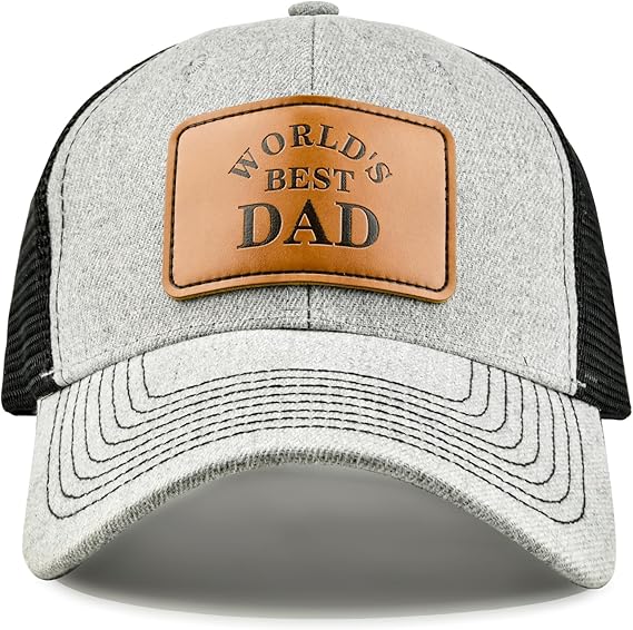 Dad Hat with Gift Box Fathers Day, Birthday Gifts for Dad, from Daughter Son or Wife