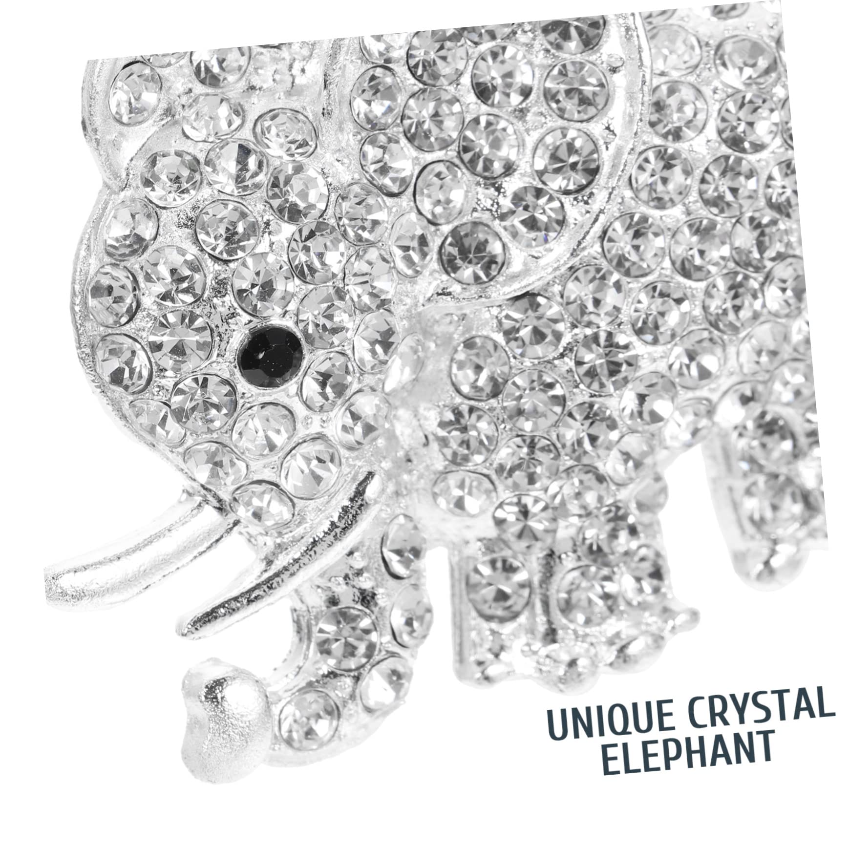 PartyKindom 10pezzi Elefante Decorativo Per Auto Profumatore Per Diffusore Con Clip Per Ventilazione Accessori Per Interni Auto Cristallo Elegante e Pratico