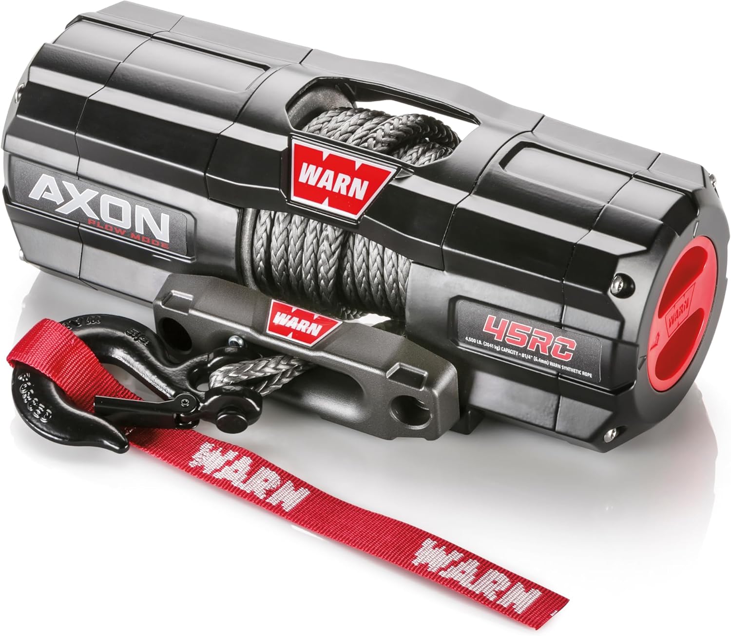 WARN Axon 35-S Synthetic Winch with Plow Mode, Model 110230