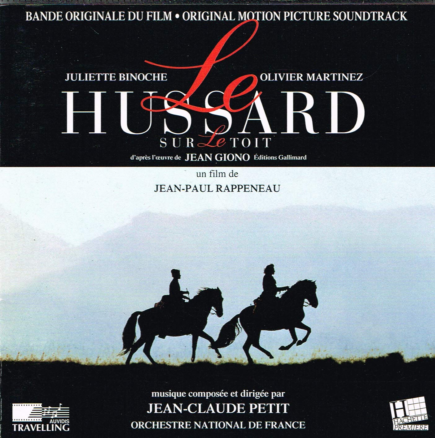Jean-Claude Petit: Le Hussard sur le Toit (soundtrack) / Travelling CD K 1016