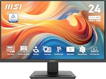 MSI PRO MP243L E14 24-inch IPS 1920 x 1080 &lpar;FHD&rpar; Gaming Office Monitor&comma; 144Hz&comma; Adaptive-Synch&comma; HDR Ready&comma; HDMI&comma; VGA Port&comma;VESA Mountable&comma; Tilt&comma; 4-Side Slim Bezel&comma;1ms&comma; Black