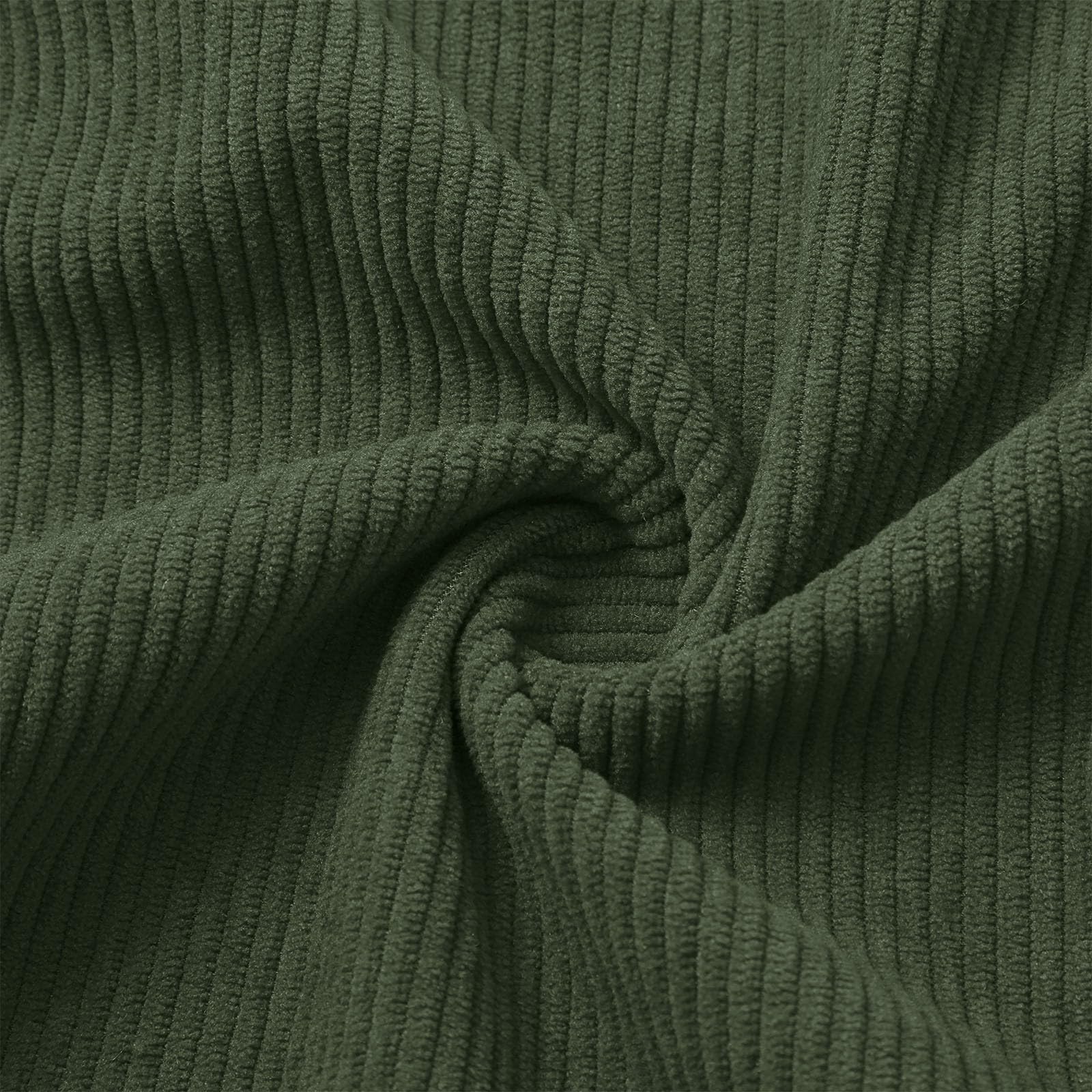 Veste pour femme en velours côtelé avec col en V, boutonnée sur le devant