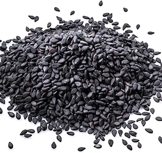 Whole Black Sesame Seeds by Its Delish, 2 LBS Bulk | All Natural & Kosher Whole Raw Black Sesame Seed for Sushi, Bagels, Cooking, Baking, Food Decorating and Topping