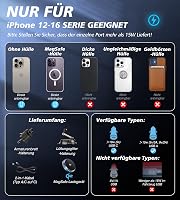GuMosh Qi2 15W MagSafe autós töltő hűtéssel, RGB világítás, erős mágneses tartó iPhone-hoz 6