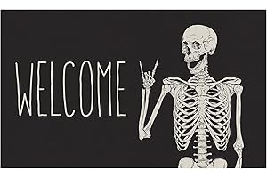 Personalized Trick or Treat Welcome Mat - Doormat for Halloween Decor