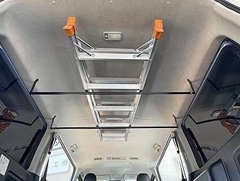 みー✖️2台　サイドバーフルオプション Amazon | ［NAMINORIKOZOU］200系ハイエーススーパーGL/GL 脚立