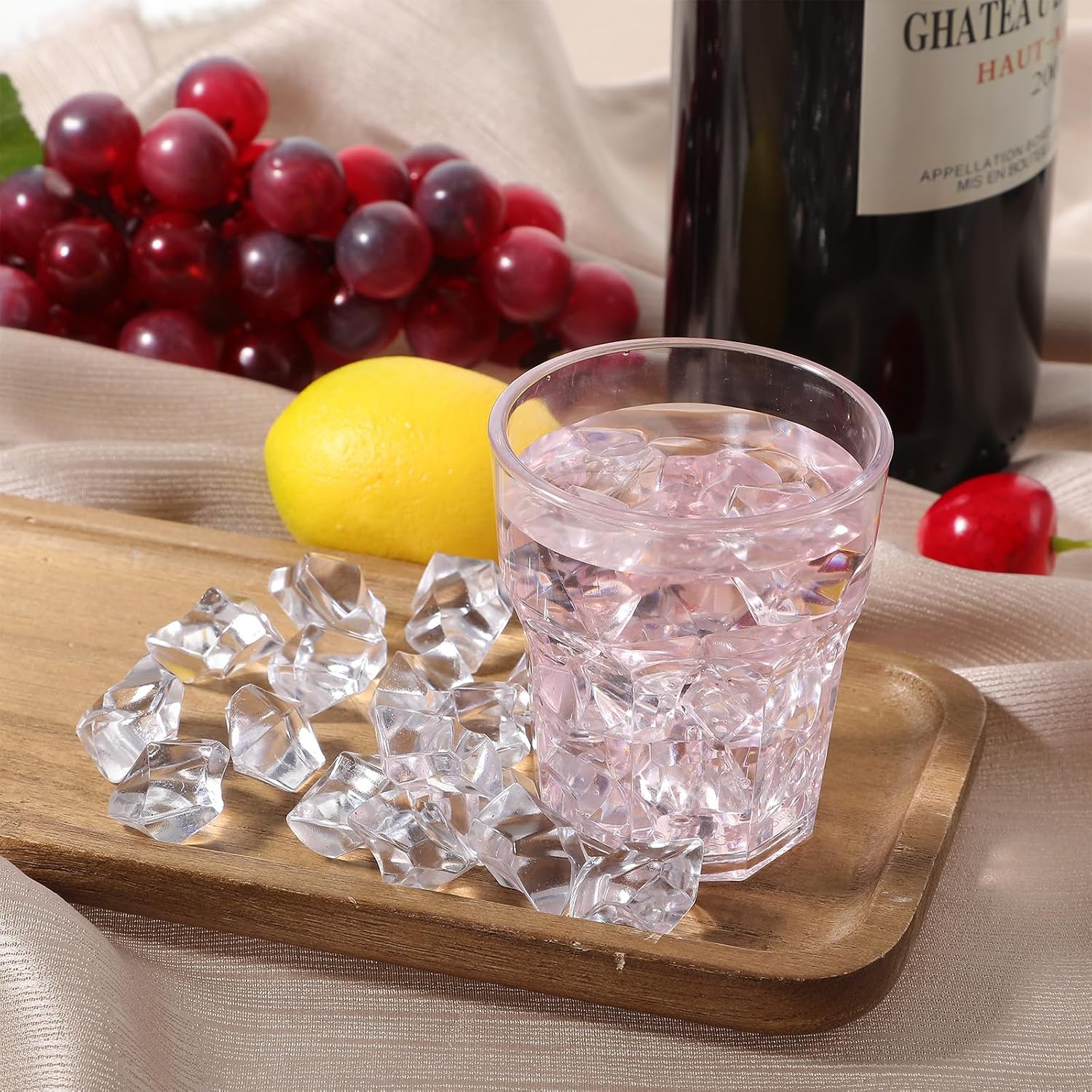 36 Pcs Acrylic Drinking Glasses, 4.5 oz Small Whiskey Glass, Unbreakable Stackable Water Drinking Cups, Shatterproof Clear Shot Glasses Bulk for Beer Wine Cocktails Bar Party