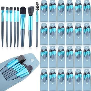Juego de 24 mini brochas de maquillaje de via...