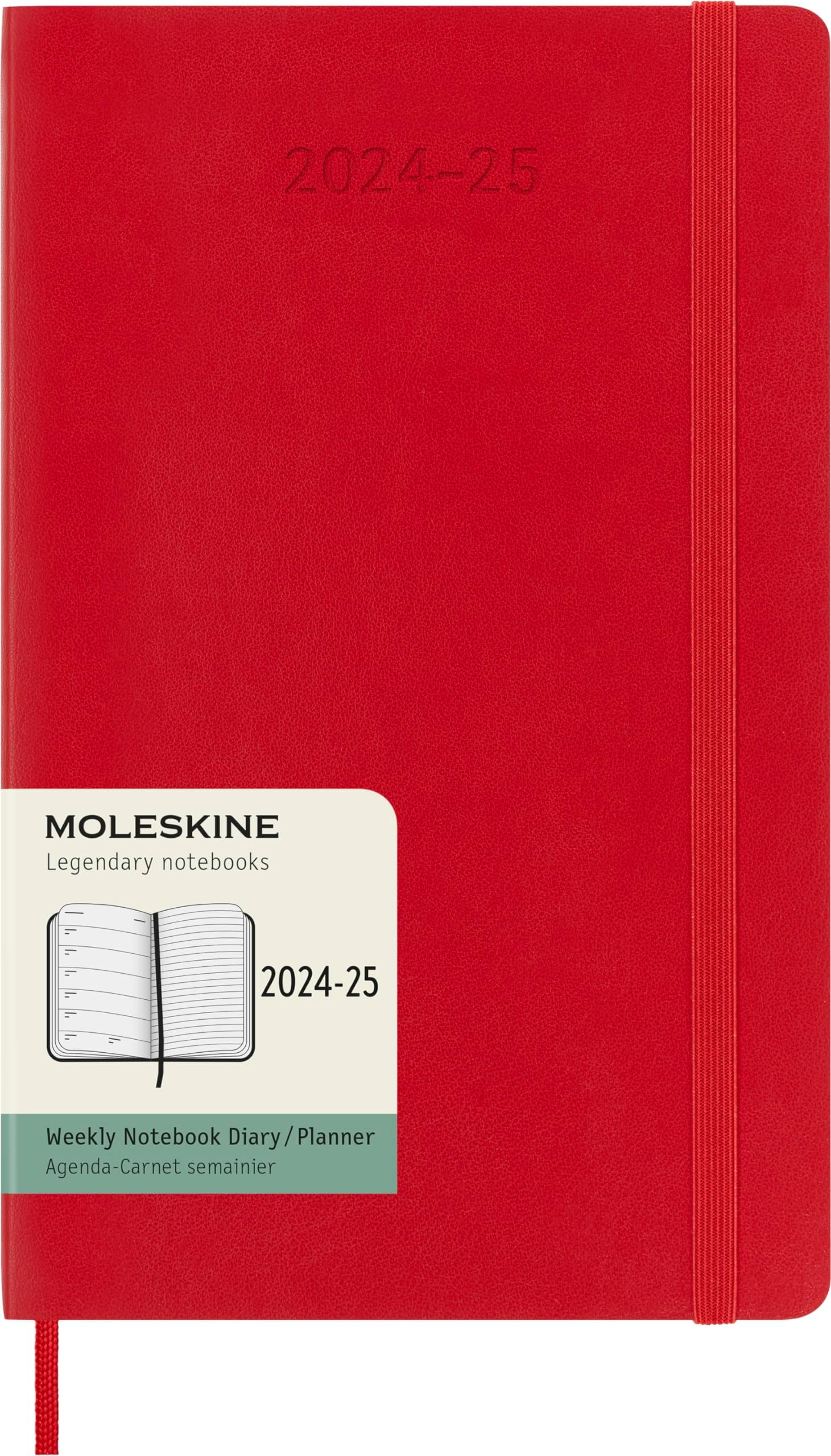 Moleskine Classic 18 Month 20232024 Weekly Planner, Soft