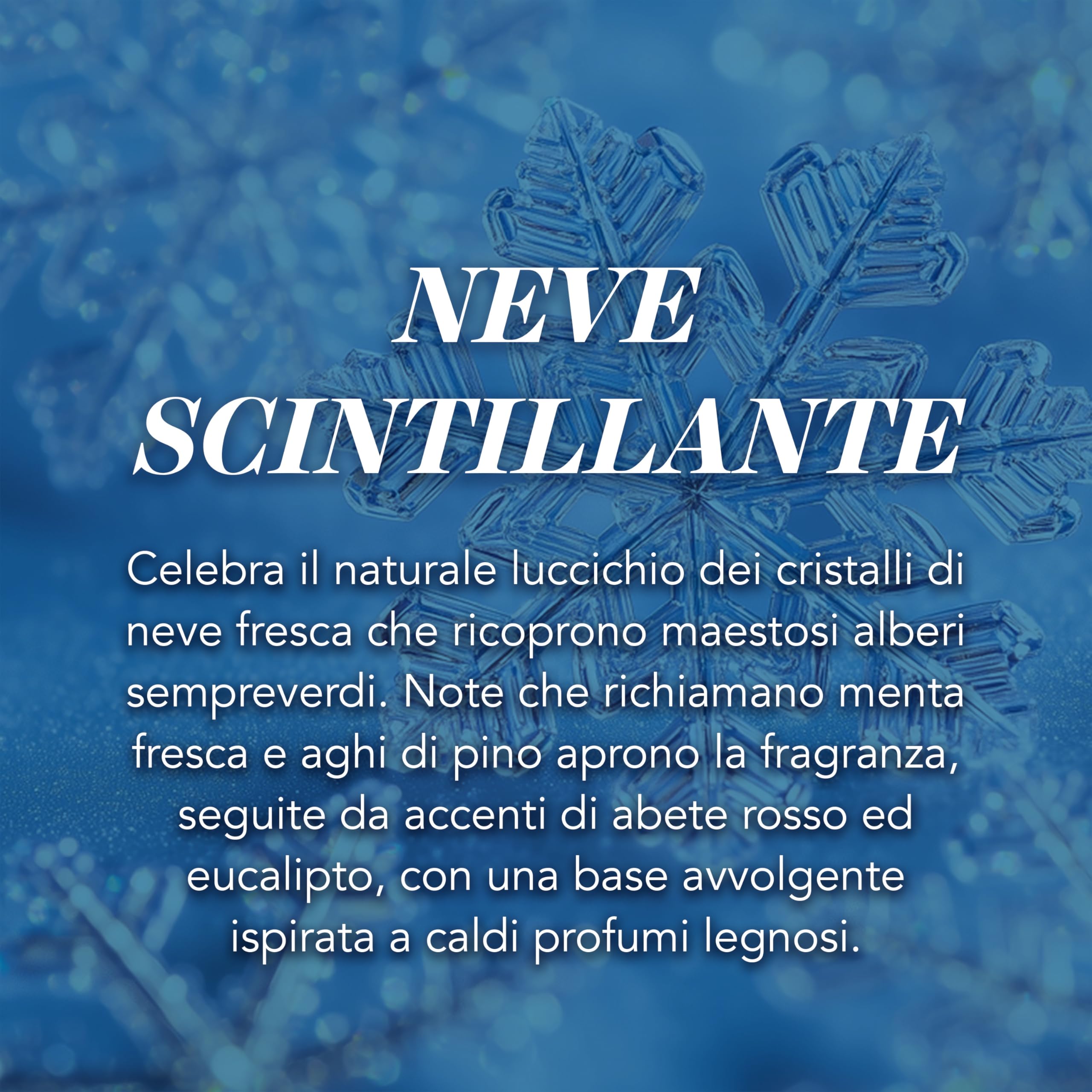 Yankee Candle Candela Giara Grande, Sparkling Snow, fragranze naturali