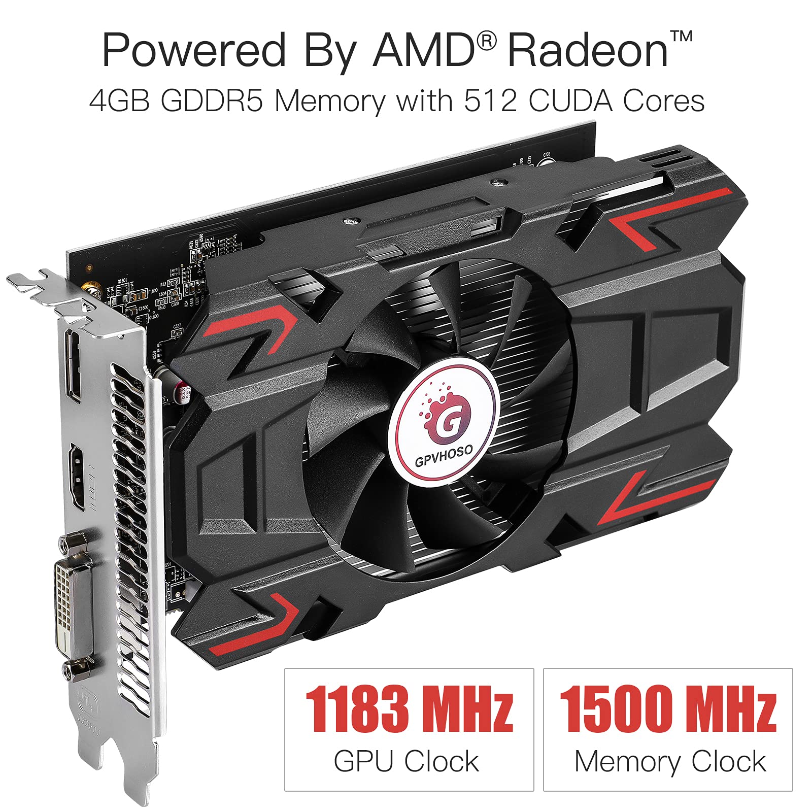 RX 550 Graphics Card, 1183MHz...B096M2G4SB | Encarguelo.com