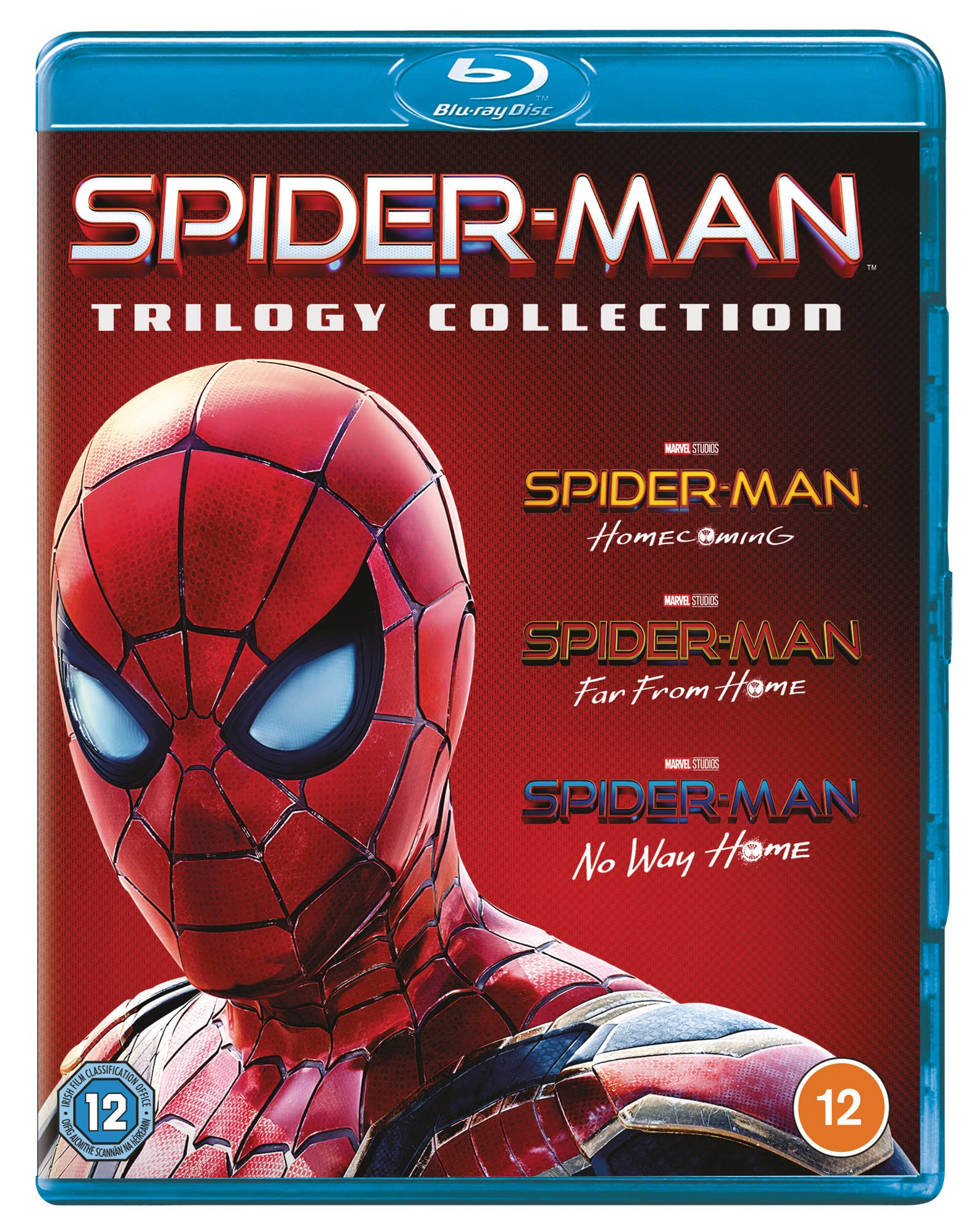 Spider-Man Triple: Home Coming, Far from Home & No Way Home [Blu-ray] [Region B] [2021]